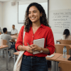 Estudiante en salon de clases 1